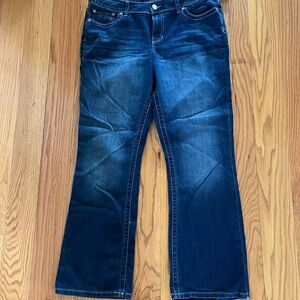 Maurices Dark Blue Boot Cut Jeans. NWT